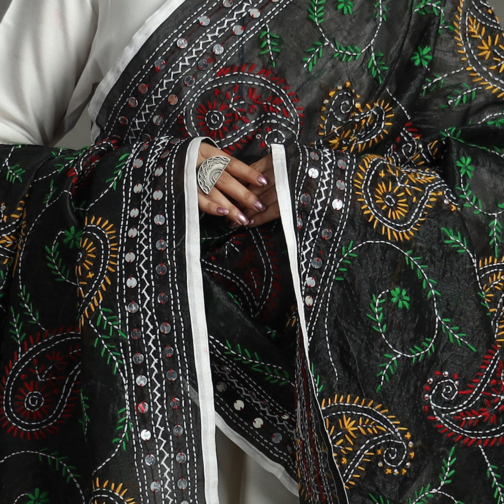 Phulkari Embroidered Dupatta