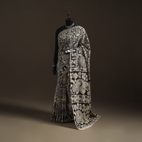 Printed Cotton Kalamkari Saree 32
