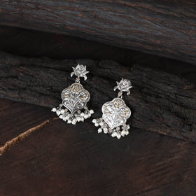 Saanjh Saaj Classic German Silver Necklace Set