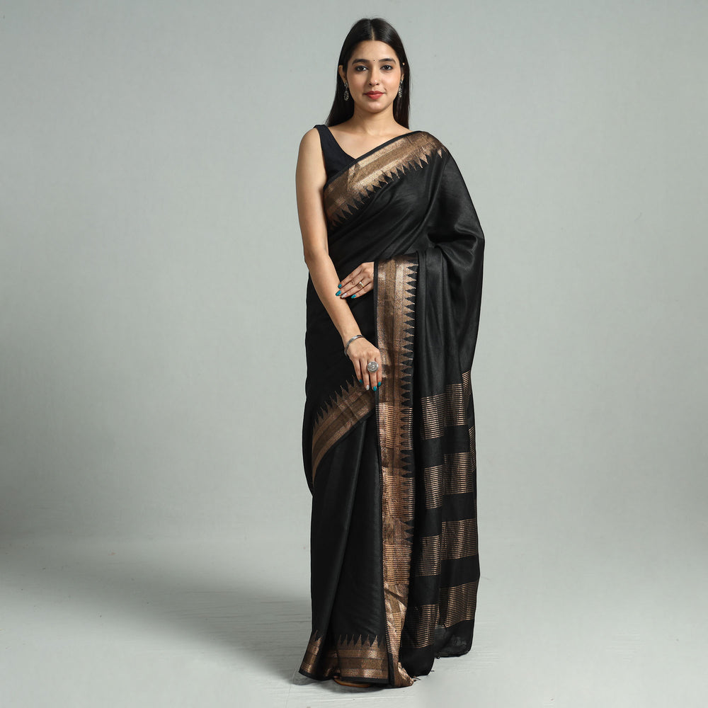 bamboo silk saree