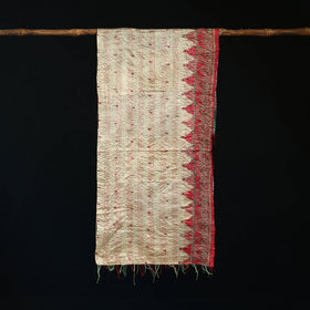 Bengal Kantha Handwork Patchwork Reversible Silk Stole 259