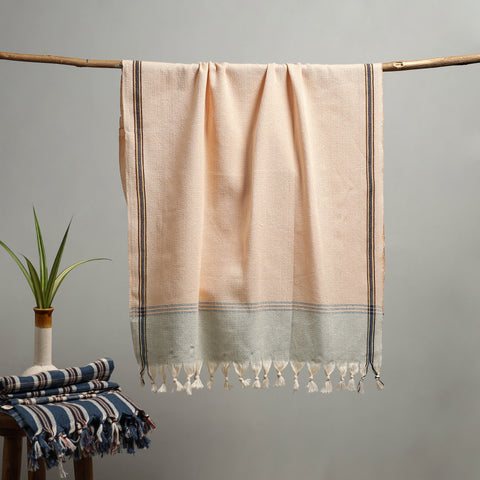 Handloom Fine Cotton Checks Bath Towel  50