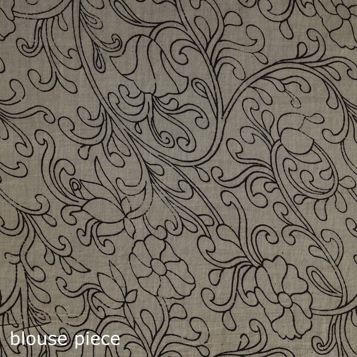 Printed Cotton Kalamkari Saree 34
