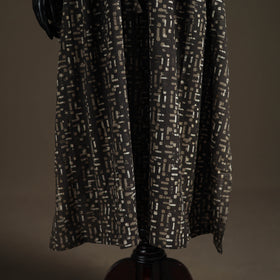 Akola Hand Block Print Natural Dyed Cotton Kaftan (Long) 205