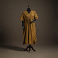 Akola Hand Block Print Natural Dyed Cotton Kaftan (Long) 206