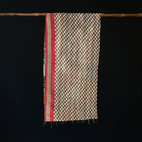 Bengal Kantha Handwork Patchwork Reversible Silk Stole 241