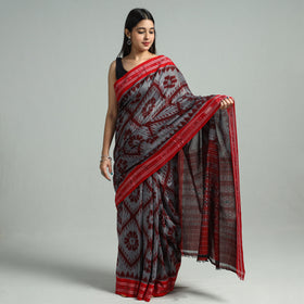  Maniabandha Ikat Weave Handloom Cotton Saree 23 Online at iTokri.com