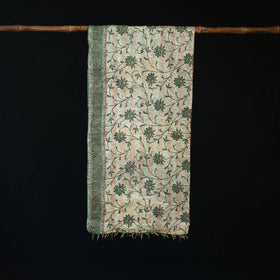 Bengal Kantha Handwork Patchwork Reversible Silk Stole 235