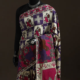 Printed Cotton Kalamkari Saree 38