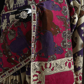 Printed Cotton Kalamkari Saree 38