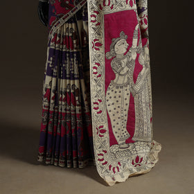 Printed Cotton Kalamkari Saree 38