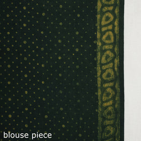 block printed saree