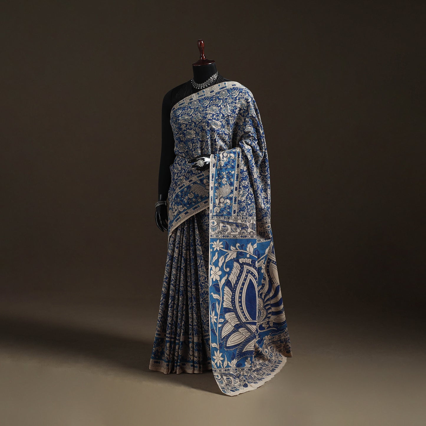 Printed Cotton Kalamkari Saree 41