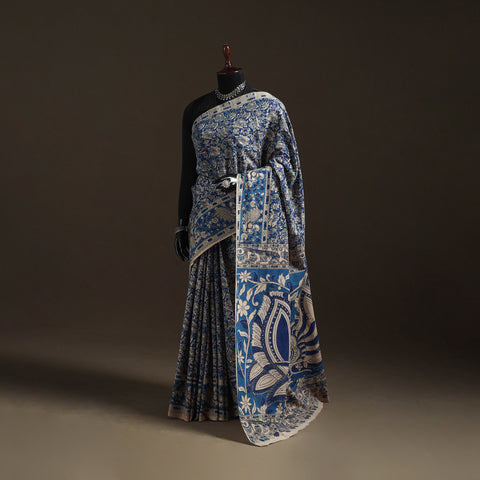 Printed Cotton Kalamkari Saree 41