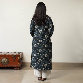 Buy Jahota Block Printed Cotton Straight Kurta 13 Online at iTokri.com