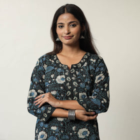 Buy Jahota Block Printed Cotton Straight Kurta 13 Online at iTokri.com