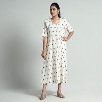 Pochampally Double Ikat Weave Cotton Dress
 
