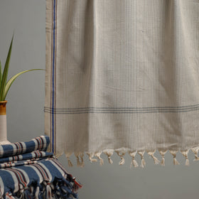 Handloom Fine Cotton Checks Bath Towel  58
