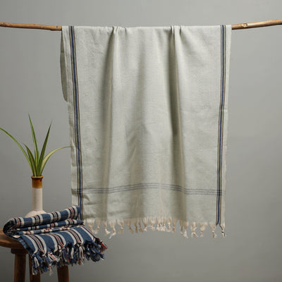 Handloom Fine Cotton Checks Bath Towel  59