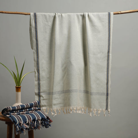 Handloom Fine Cotton Checks Bath Towel  59