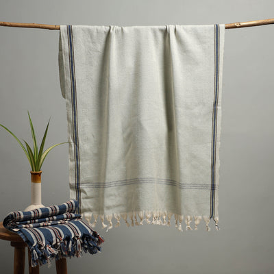 Handloom Fine Cotton Checks Bath Towel  55