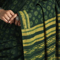 block printed saree