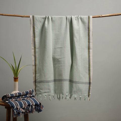 Handloom Fine Cotton Checks Bath Towel  60