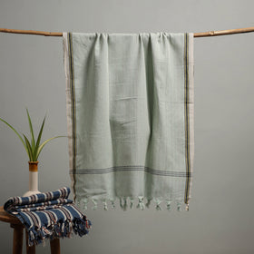 Handloom Fine Cotton Checks Bath Towel  60
