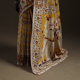 Printed Cotton Kalamkari Saree 43