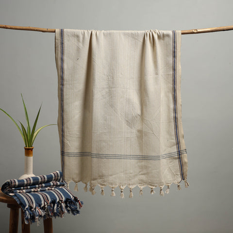 Handloom Fine Cotton Checks Bath Towel  56