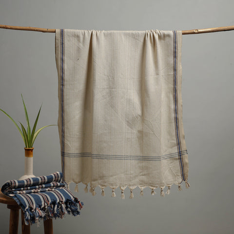 Handloom Fine Cotton Checks Bath Towel  61