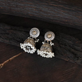 Saanjh Saaj Classic German Silver Necklace Set