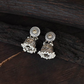 Saanjh Saaj Classic German Silver Necklace Set