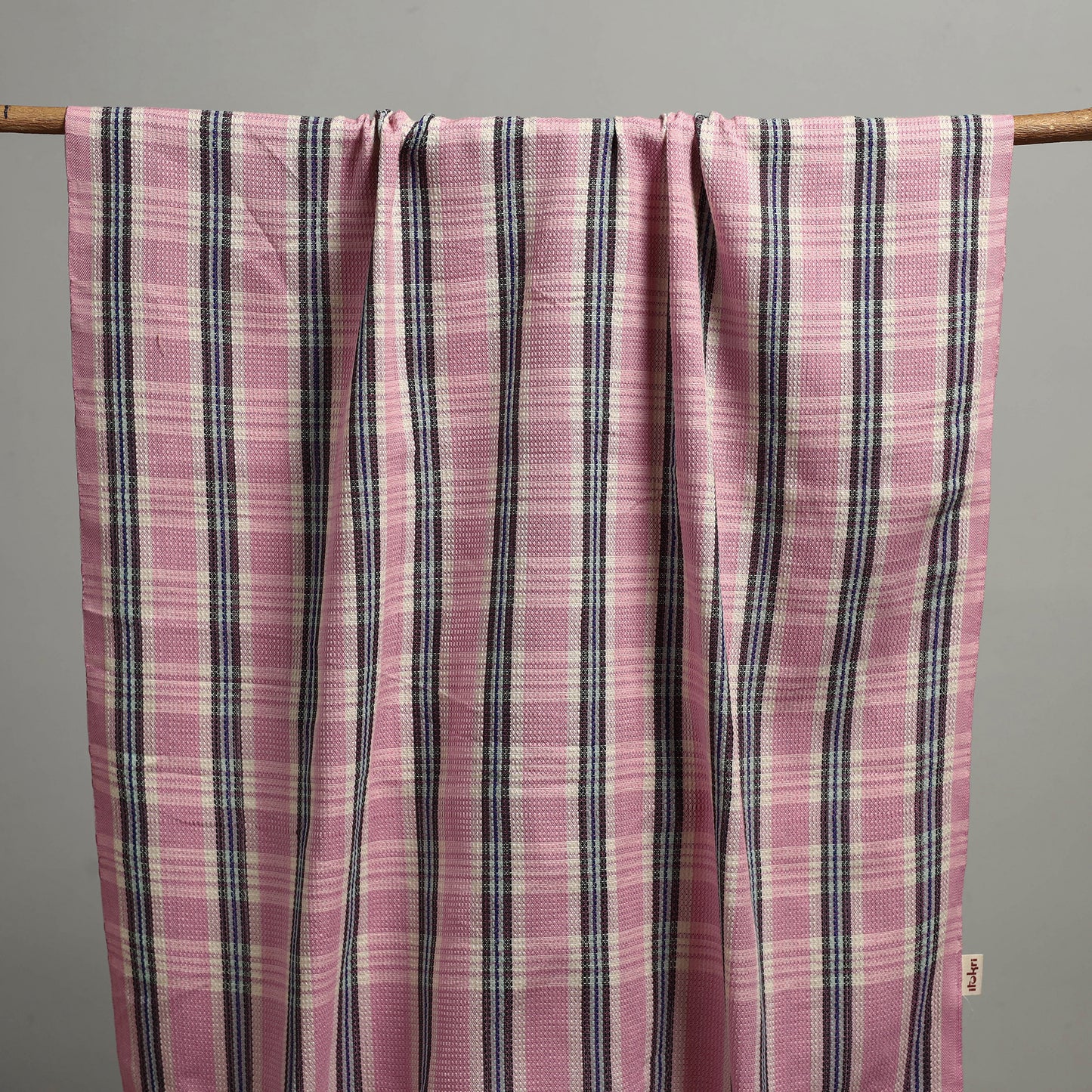 Handloom Fine Cotton Checks Bath Towel  64
