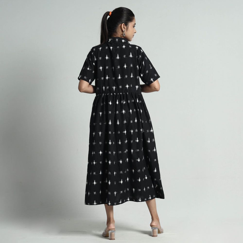 Pochampally Double Ikat Weave Cotton Dress
