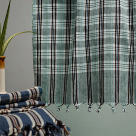 Handloom Fine Cotton Checks Bath Towel  68