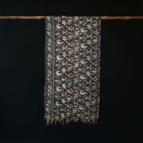 Bengal Kantha Handwork Patchwork Reversible Silk Stole 173