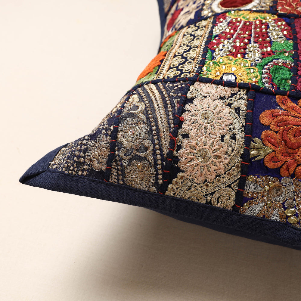 Khambadiya Cotton Cushion Cover 