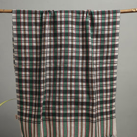 Handloom Fine Cotton Checks Bath Towel  70