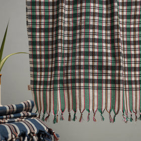 Handloom Fine Cotton Checks Bath Towel  70