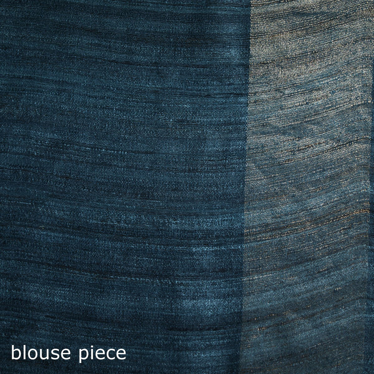 Ghicha Tussar Silk Bhagalpuri Pure Handwoven Saree with Zari Border 01
