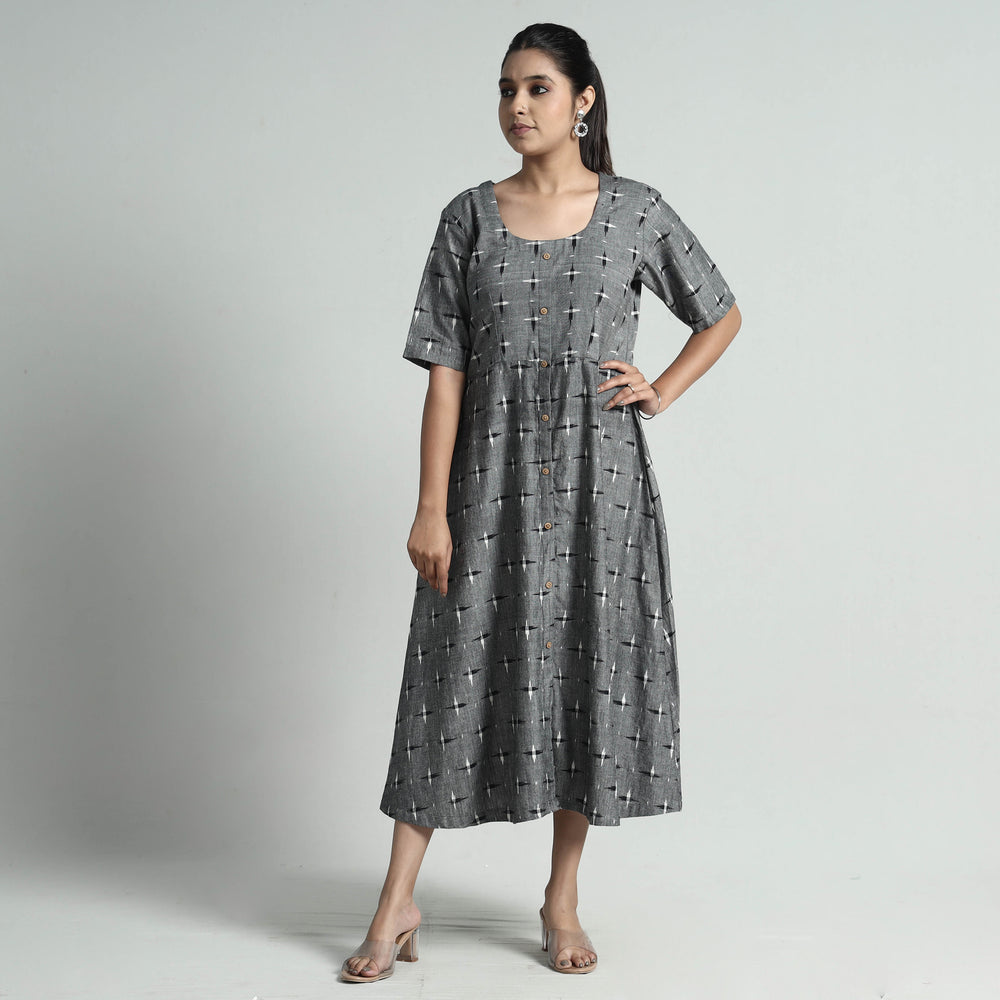 ikat cotton dress 