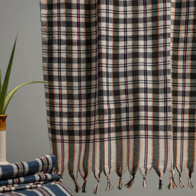 Handloom Fine Cotton Checks Bath Towel  72