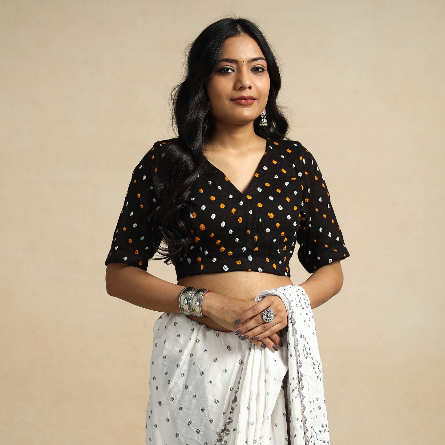 Bandhani Stitched Blouse