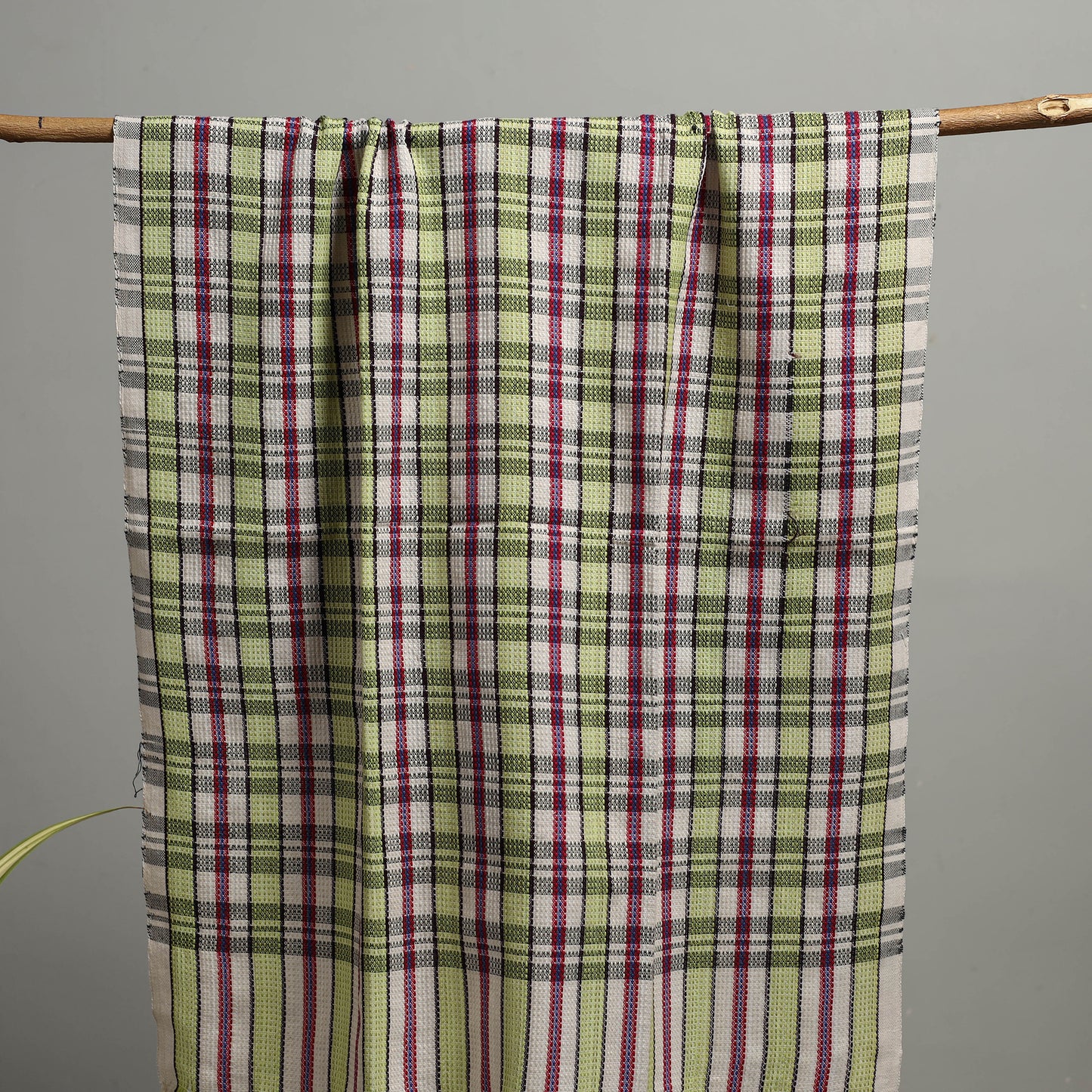 Handloom Fine Cotton Checks Bath Towel  73