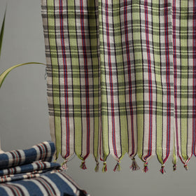 Handloom Fine Cotton Checks Bath Towel  73