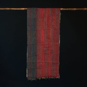 Bengal Kantha Handwork Patchwork Reversible Silk Stole 156