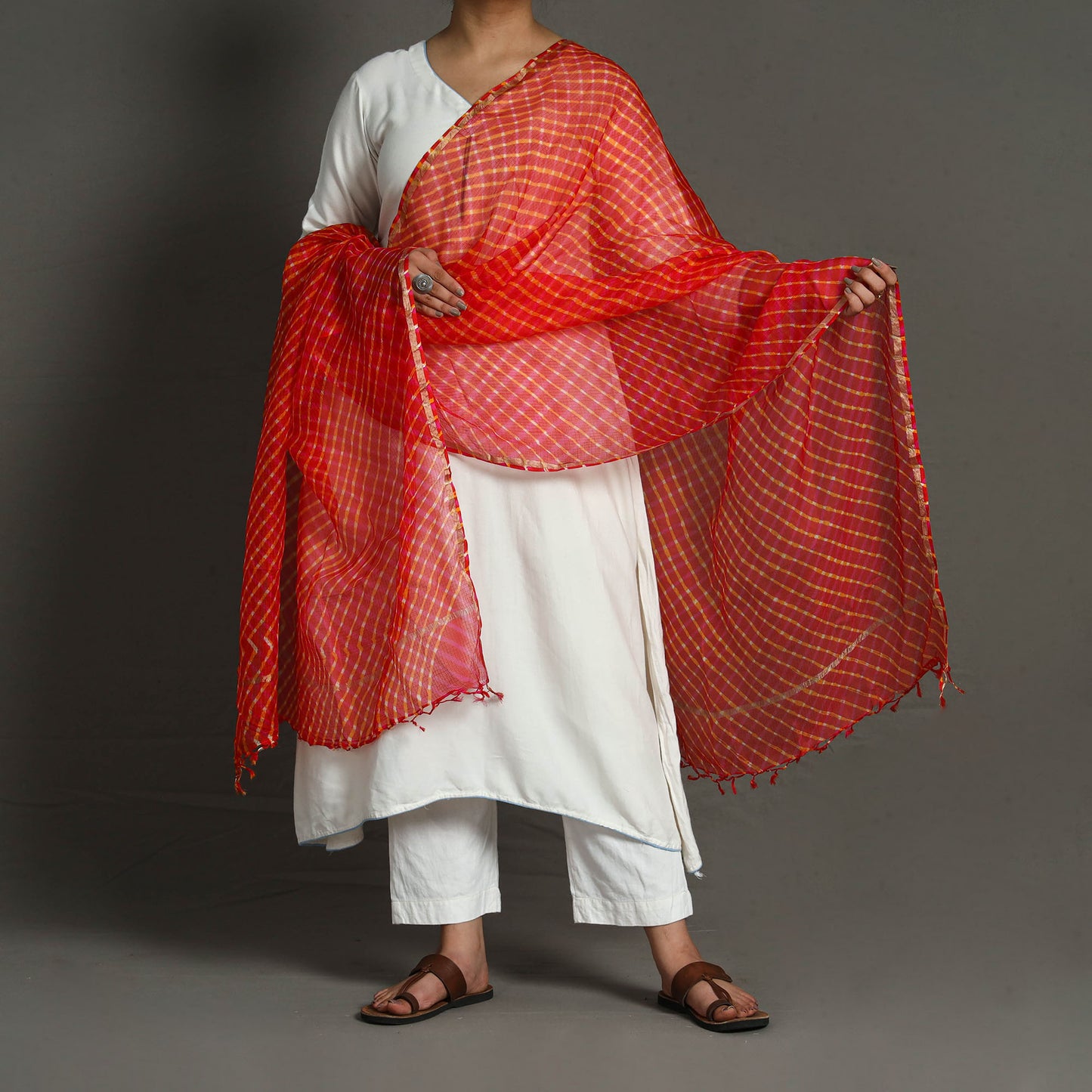 leheriya dupatta