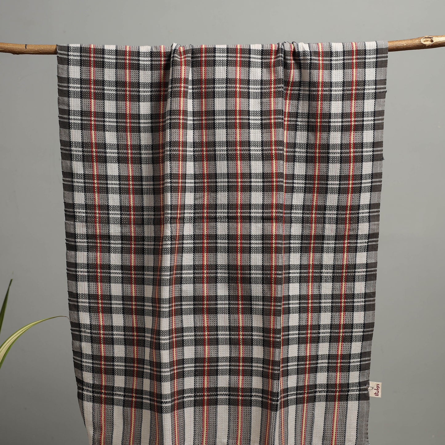 Handloom Fine Cotton Checks Bath Towel  74