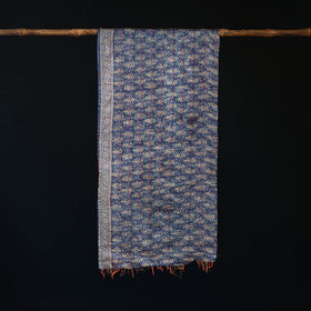 Bengal Kantha Handwork Patchwork Reversible Silk Stole 155